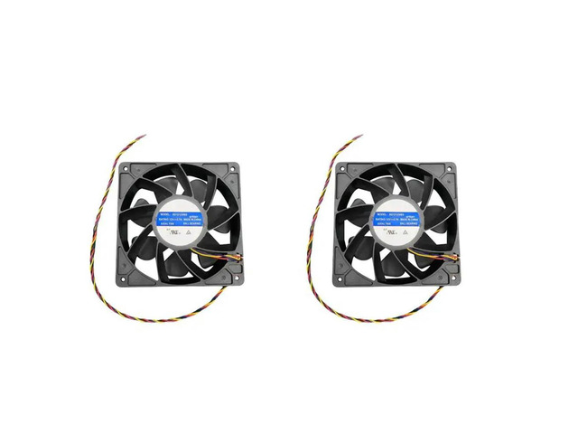 2X For Antminer Cooling Fan SJ12038 6000 RPM 2.7A High-Speed Cooling Fan For Antminer Series