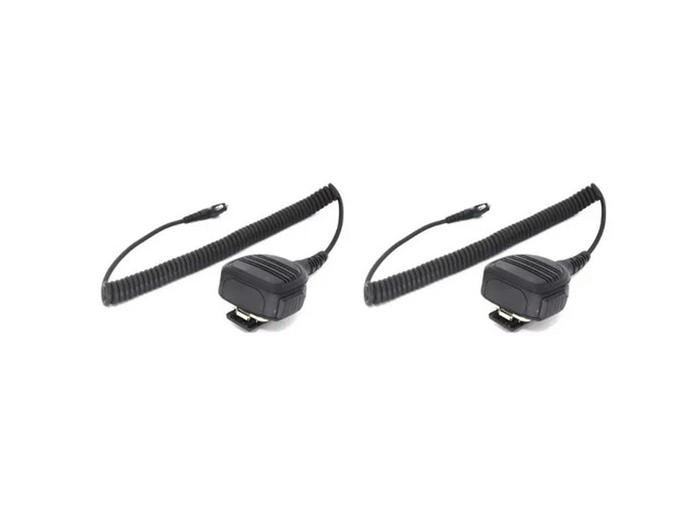 2X Speaker Mic Microphone For DP1400 EP450 GP88 CP88 CP180 XTN446 GP300 PR400 P080 Shoulder Walkie Talkie Parts