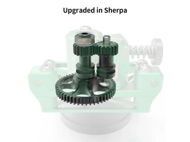 Gear Integrated PEMaterial Extruder For Sherpa l High Precision Gears For Voron V0 3D Printer