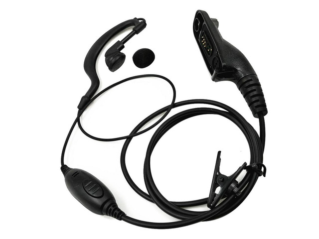 3X PTT Earpiece Headset Mic For Xir P8268 P8668 APX6000 APX7000 APX2000 DP3400 DP3600 DP4400 DP4800 DGP6150