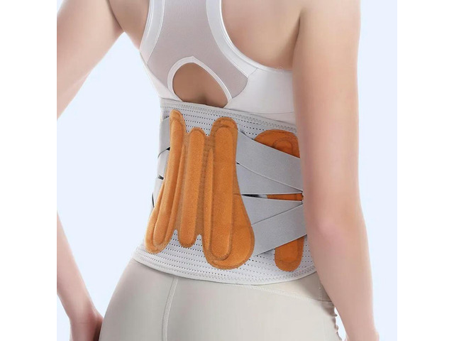 Breathable Lumbar Support Belt For Sports - Adjustable Waist Protector With Steel Support