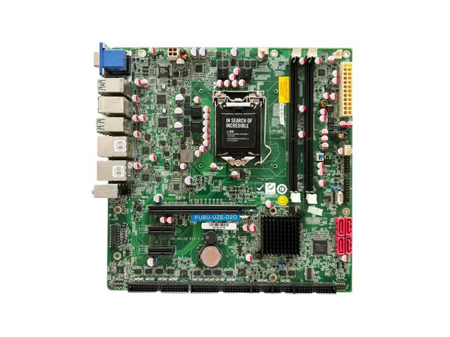 For IEI GDYT-IMB-H612B Industrial control motherboard with 1155 pins, dual network ports (gigabit), dual VGA, 14 USB ports
