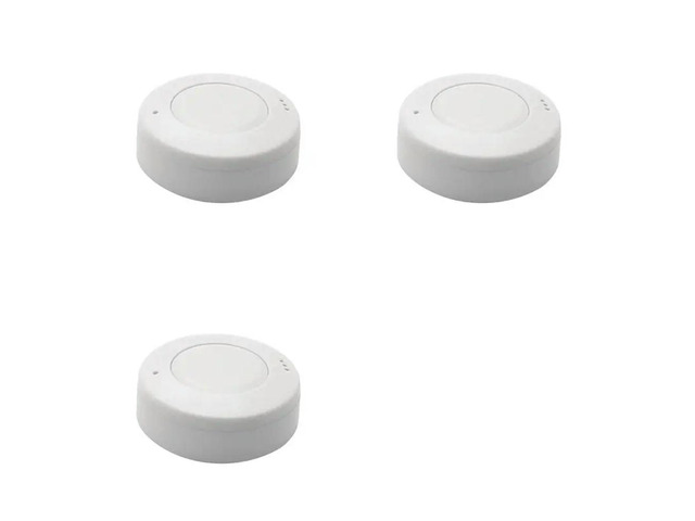 3X NRF52810 Bluetooth 5.0 Low Power Consumption Module Beacon Indoor Positioning, White 31.5 X 31.5 X 10Mm