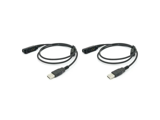 2X USB Programming Cable For MOTOTRBO DP2400 DP2600 Xir P6600/P6608/P6620/E8600 Radio Write Cable