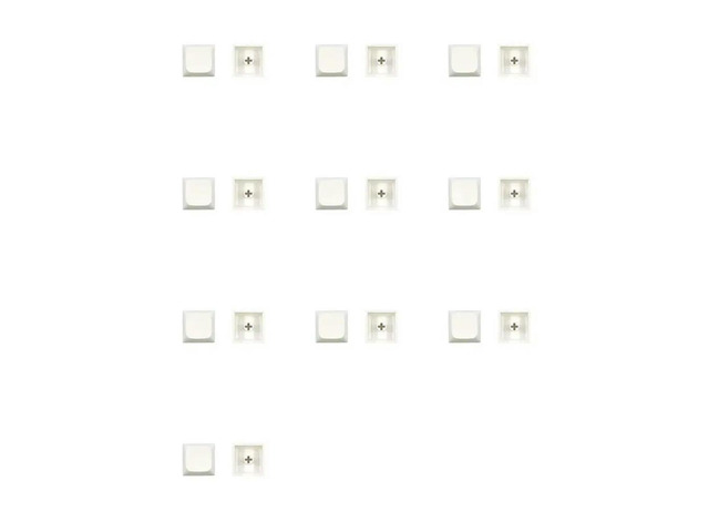 200 Key XDA Profile PBT Keycaps Mechanical Keyboard 1U 1X Ball Print Blank Customized Keycaps Mx Switches XDA Height,A