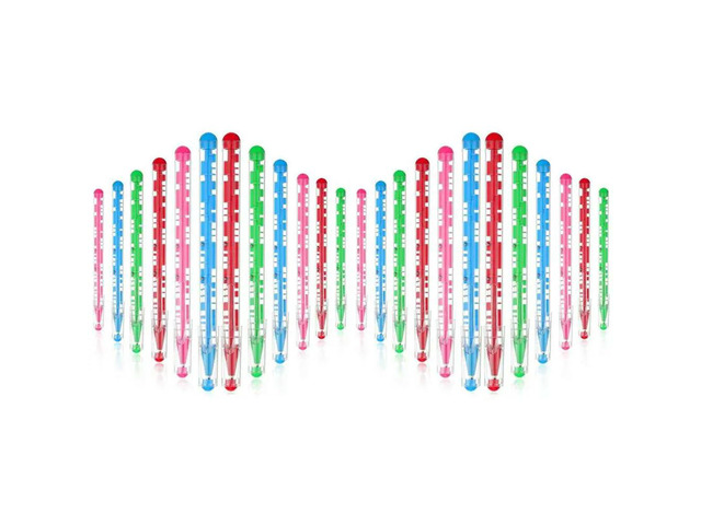 48Pcs Maze Pen Puzzle Ink Pen Fidget Pen With Ball Maze Inside For School Office Stationery Birthday Party Supply