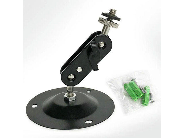 5Pcs Security Camera Stand Adjustable 360 Degree Swivel for Indoor Outdoor Use Monitor Bracket Video Camera Wall Mount