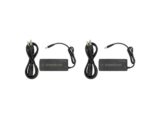 2X For 5V 6A 30W DC Power Supply Adapter For Max,Ultra,Gamma,Nerdaxe Power Adapter US PLUG