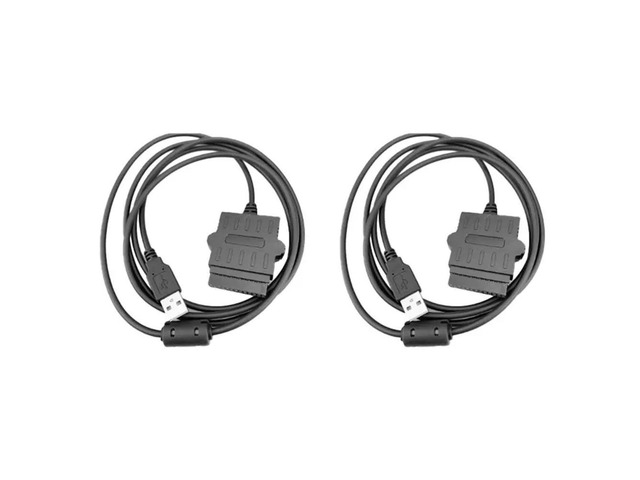 2X USB Programming Cable For DM4400 DM4600 DM3600 XPR5350 XPR4500 DR3000 M8200 R8200 M8268 CB Radio Programming