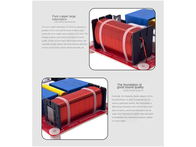 400W Bass Audio Crossover Subwoofer Crossover Bass Crossover Hifi High Fidelity Crossover Filter