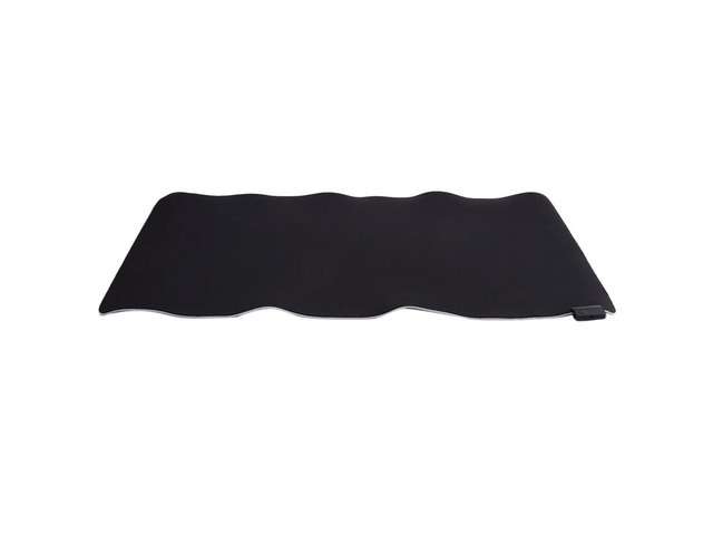 Luminous Gaming Mouse Pad Color Large Flashing Usb Led Expansion Keyboard Pu Anti-Slip Mat Black Rubber + Cloth