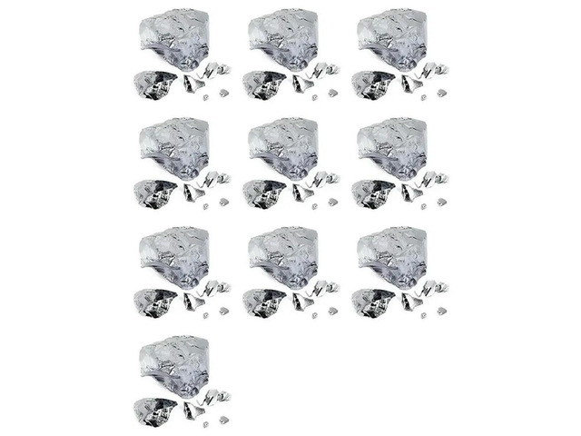 10X Silicon l, Elements 14 Semiconductor Monocrystalline Si Block, Raw Material For Monocrystalline Wafer(50G)