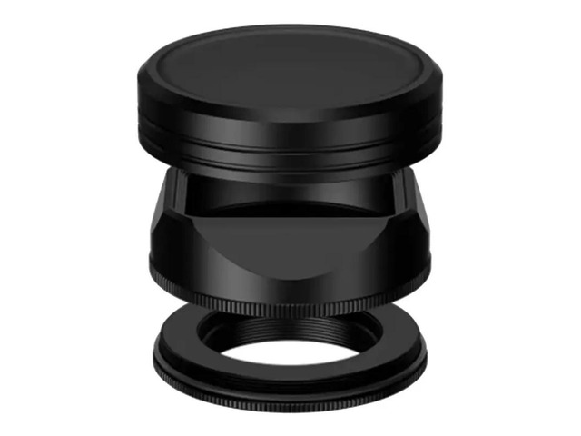 For Fujifilm X-E5 Square Lens Hood For XF 23Mm F2.8 R WR, 27Mm F2.8 R WR- Lens Shade With Adapter Ring Cap Cover