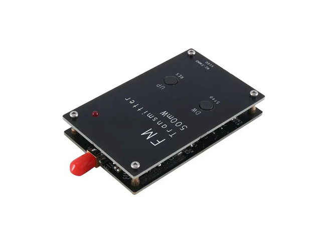 0.5W FM Transmitter FM Stereo Transmitter 88M-108Mhz For Campus Radio DSP Radio Broadcast Station Receiver