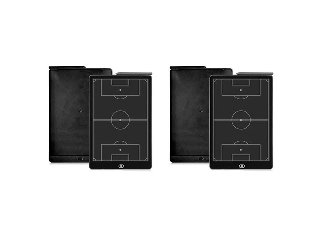 2X Electronic Soccer Coaching Board,16In LCD Screen Strategy Marker Board With Lock Function For Soccer,Vertical Soccer