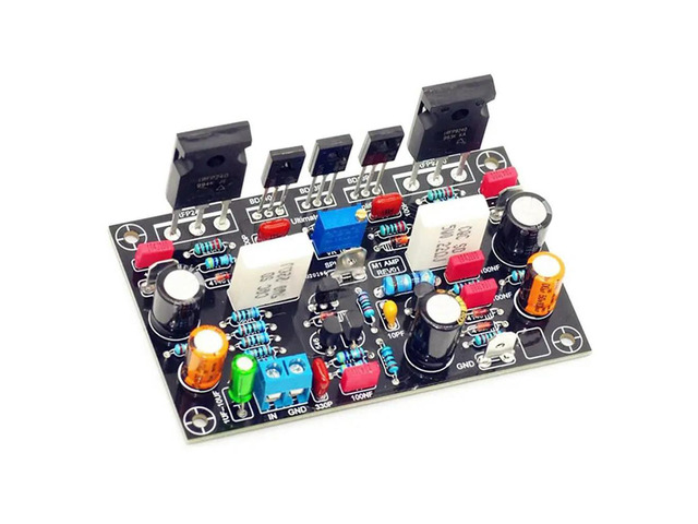 MOS Tube Amplifier Kit 100W Ultimate Fidelity Power Amplifier Board IRFP240 IRFP9240 FET AMP Mono Audio DIY