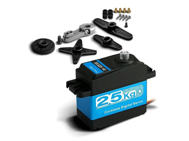 DS3225 PRO Digital Servo l Gear 25KG Waterproof 360° Positioning Rotation Module For 1:8/1:10/1:12 RC Car Or Robot
