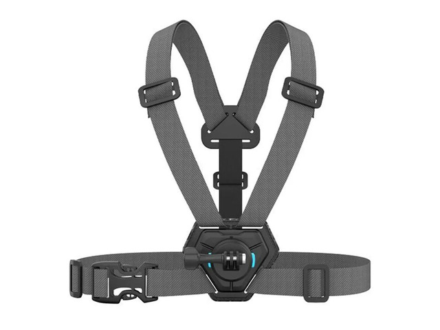 For Gopro Action 4 3 Compatible Magnetic Chest Strap- Invisible Double Suction Quick Release Flexible Elastic Design