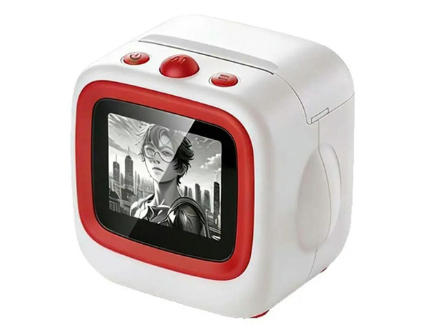 AI Sticker Printer AI Voice Printer With AI Voice Generation 2.4Inch HD Screen Birthday Gifts For Students & Teens