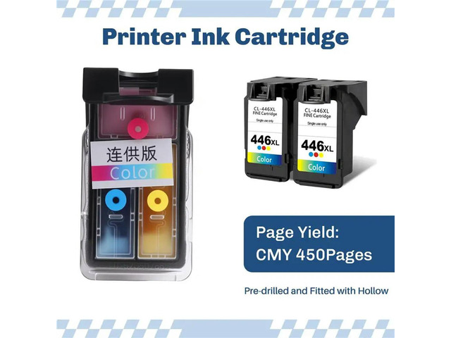 Printer Ink Cartridge Pre-Drilled And Fitted With Hollow Refille Standard Edition