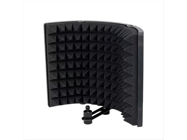 GAZ-300P Vocal Booth Ambient Reflection Filter Sound-Absorbing Foam Mic Isolation Shield Mic Soundproof Screen