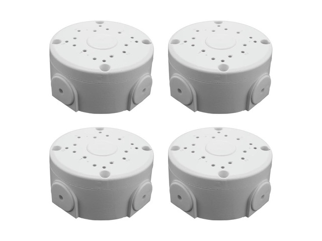Universal Security Camera Junction Box Mount Bracket,Outdoor Use Waterproof Wall Ceiling Mount Cable Base Boxes
