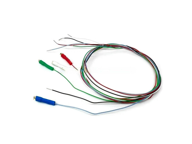Oxygen-Copper Cartridge Wire with Ground Wire 508mm AWG32 Turntable Vinyl Record Player HiFi Parts