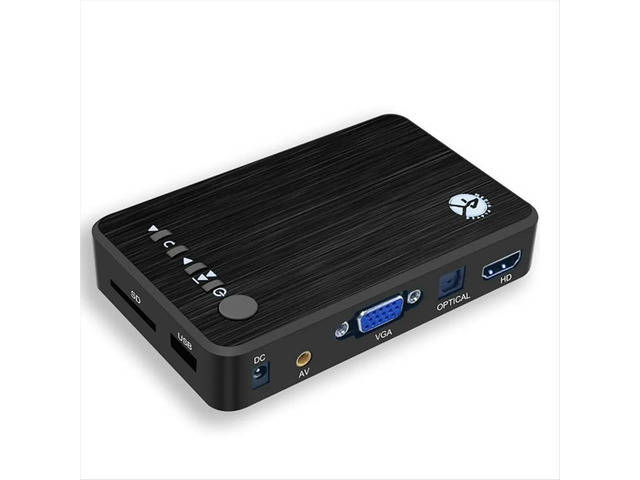 4K Ultra HD Media Player for Car TV SD MMC RMVB MP3 USB External HDD U Disk MultiMedia Media Player Box EU PLUG