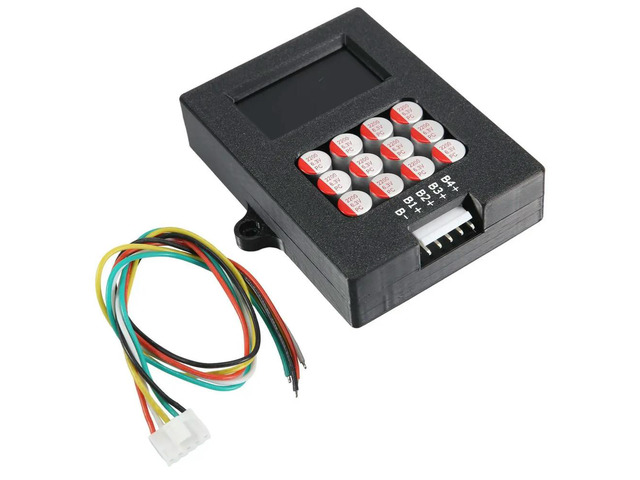 5A Lipo/Lifepo4 Active Balancer 4s with Voltage Dispaly 12V Lithium Transfer Active Equalizer