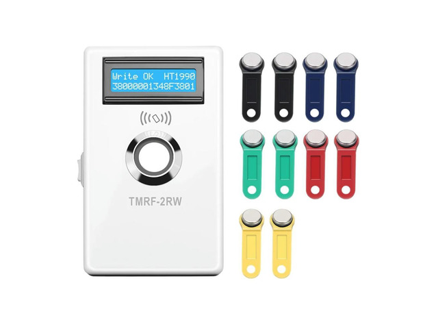 TMRF-2RW Ibutton Programmer DS1990A Duplicator Cloner Copier 125Khz RFID Reader Writer RW1990 Key T5577 RFID