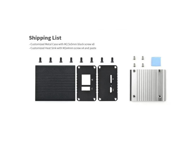 For NEO Development Board+Heat Sink+l Case Kit Allwinner H3 Quad Core 512MB RAM Openwrt/LEDE Complete Machine