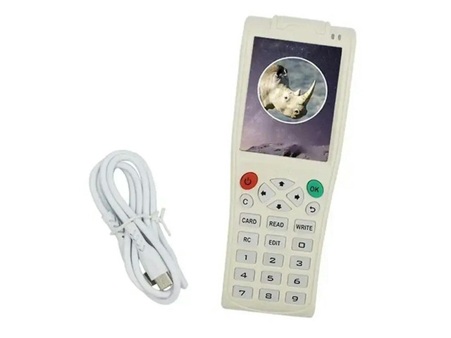 ICOPY8 Access Card Reader IC13.56MHZ ID 125KHZ Copier Fully Encrypted Decoding Cards