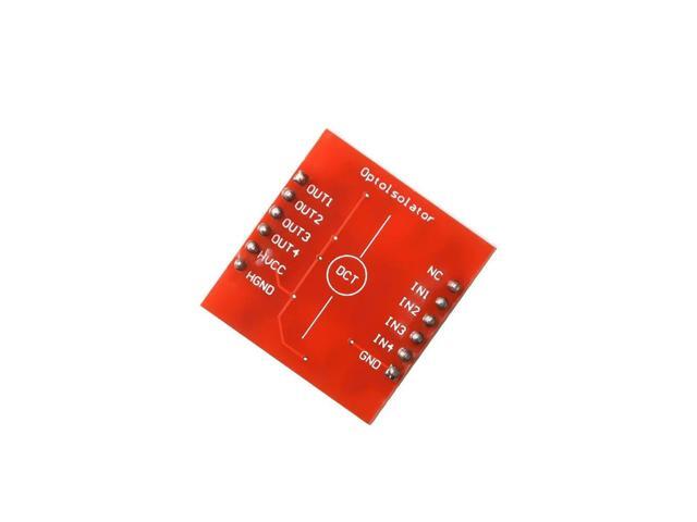 TLP281 4 CH 4-Channel Opto-isolator IC Module For Expansion Board High And Low Level Optocoupler Isolation 4 Channel