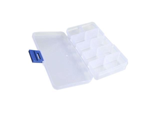 10 Grid can be remov transparent plastic small box kit box jewelry jewelry box electronic components parts finishing bo