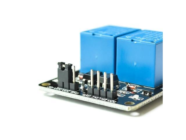 1PCS/LOT 5V 2-Channel Relay Module Shield for Ardui ARM PIC AVR DSP Electronic 5V 2 Channel Relay Module