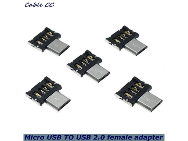USB To Micro USB OTG Adapter MICRO Male To Micro USB Female Converter For Macbook S20 USBC OTG Connector