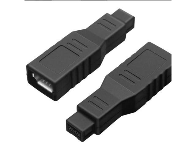 FireWire 400 to 800 Adapter Converter IEEE 1394a 6-Pin Female to 1394b 9-Pin Male