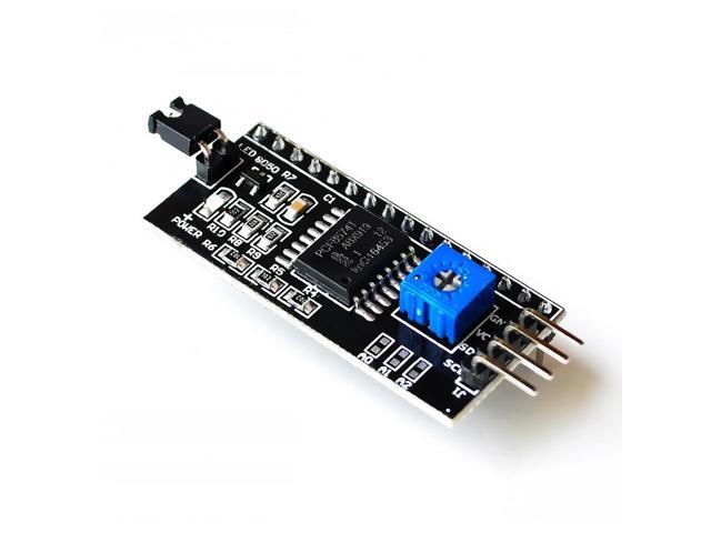 10pcs SAMIORE ROBOT Serial Board Module Port PCF8574 IIC/I2C/TWI/SPI Interface Module 1602 LCD Displayfor