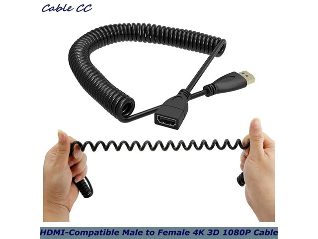 2M Extension Cable HDMI-Compatible Male to Female 4K 3D 1080P Cable For HDTV LCD Laptop Computer PS3 Projector Computer