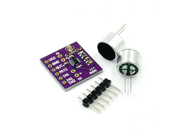 MAX9813H Microphone Module Microphone Amplifier Amplifier Module Double Input Fixed Gain Integrated Bias CJMCU-9813