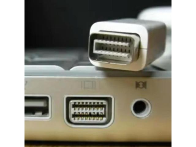 0.1m Mini DVI Male To VGA Female Compatible Computer HD Adapter Cable, Projector/Monitor Converter Laptop