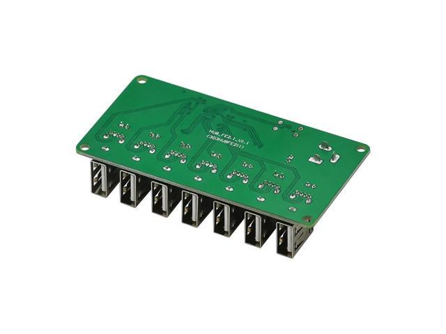 USB HUB Splitter 1 to 7 Port USB Hub Seven Port USB Splitter Module with Power Supply USB 2.0 Expansion