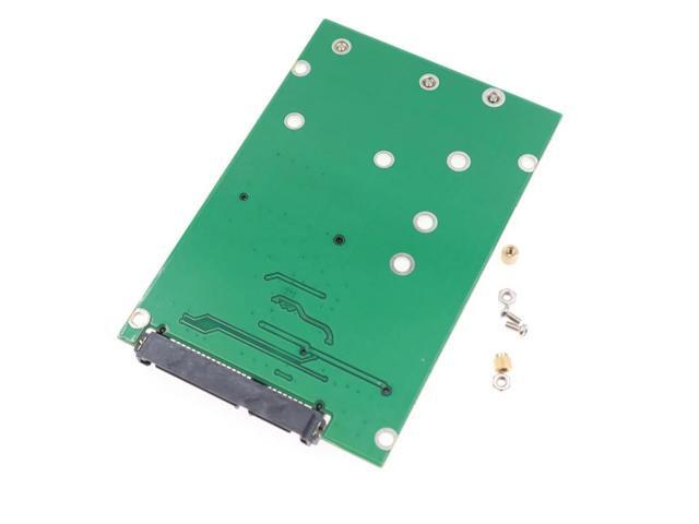 Mini PCIe mSATA SSD NGFF SATA SSD to 2.5' SATA 3.0 III Hard Disk PCBA Converter Adapter