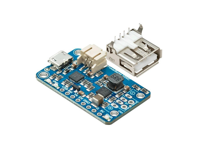 2465 Spot Module Rechargeable 5V Lipo USB Boost Charger PowerBoost 1000 Charger - Rechargeable 5V Lipo USB Boost 1A - 1000C