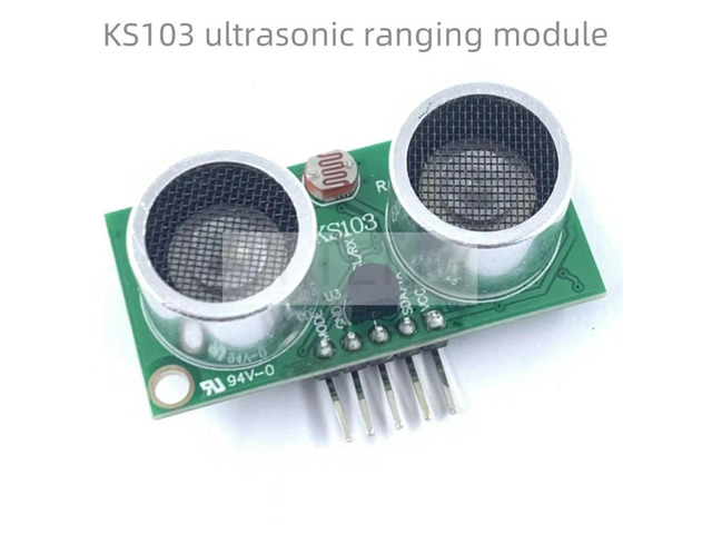 1Pcs KS103 ultrasonic ranging module High precision temperature compensation /I2C interface robot vision module
