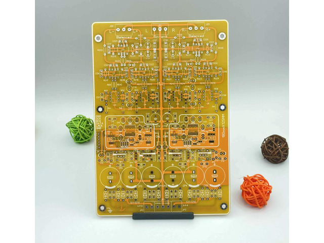 Dual PCM1794 decoding board PCB IIS input I2S decoding balanced single ended output