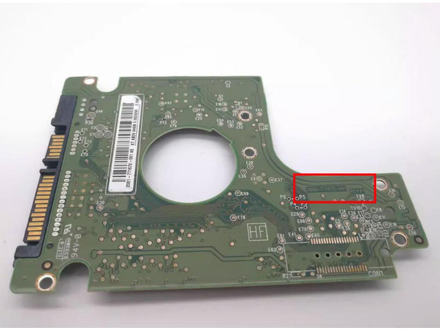 Circuit board hard disk board number 2060-771672-001 REV P1