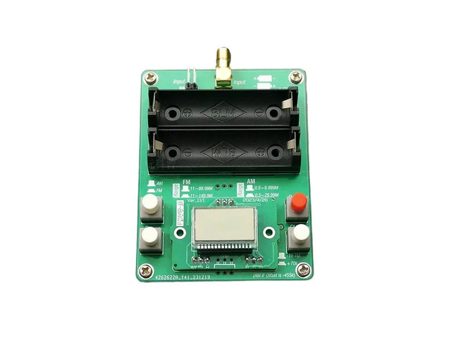 3610 Radio Backlight Screen Frequency Meter Amateur Radio Broadcast Enthusiast DIY Electronic Handmade