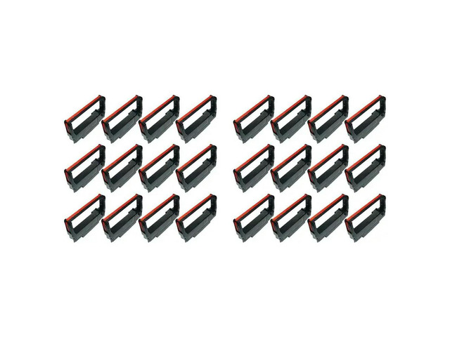 24Pcs Black And Red Printers Ribbon For ERC38 ERC30 ERC34 TM-U220A/220B/220D/300/375 Printer For SNBC BTP-M180