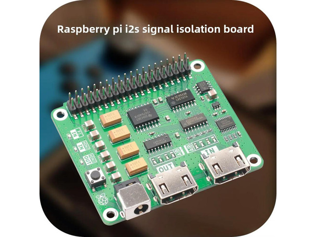 Raspberry Pi I2S Signal Isolation Expansion Board DAC Decoder HDMI to I2S AK4493 ES9038
